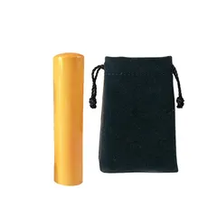 【新品未使用】柘 つげ 個人印鑑 ソフトケース付き 10.5mm/12mm/15mm/16.5mmから選択 実印/銀行印/認印 ハンコ はんこ