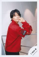 【中古】生写真(STARTO) 7 MEN 侍/菅田琳寧/膝上/「ジュニア アクリルスタンド」撮影オフショット/公式生写真