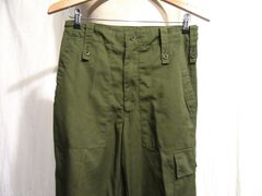 イギリス軍 実物放出品 ファティーグパンツ 表記W80L75 実寸W66～78cm L72～73cm ベイカーパンツ ブリティッシュアーミー ビンテージ 02