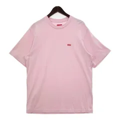 Supreme Small Box Tee スモールボックス ロゴ Tシャツ 半袖 定番 ストリート メンズ Mサイズ ピンク シュプリーム トップス DM15455■■