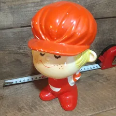 うさぎ　昭和　レトロ　貯金箱　内藤ルネ　水森亜土　セトノベルティ　うさこ Yahoo!オークション -「内藤ルネ うさぎ」の落札相場・落札価格