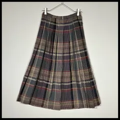 アーバンリサーチドアーズ　チェックプリーツロングスカート