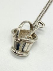 【ITJ11YZ2GGPW】Tiffany＆Co. ティファニー Sv925 ヴィンテージ バケツ スコップ ネックレス 5.6g 約41㎝