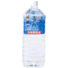 奥長良川名水 高賀の森水 5年保存水 2L×6本入 国産 天然軟水 非加熱 備蓄水 備蓄用 災害 防災 非常時 水 ミネラルウォーター