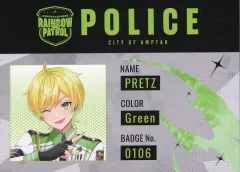 AMPTAKxCOLORS ぷりっつ アニメイト ID警察風カード ぷりっつ AMPTAK×COLORS 警察ID風カード - メルカリ