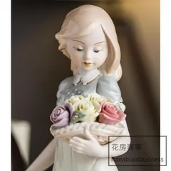 陶磁器 フィギュリン 新郎新婦 ブライダル 人形 ポーセリン