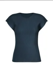 PLEATS PLEASE プリーツプリーズ ミスト　トップス プリーツプリーズPLEATS PLEASE ミストプリーツタンクトップ 黄