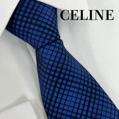 4493⭐️美品⭐️セリーヌ ネクタイ 無地 ソリッド - メルカリ