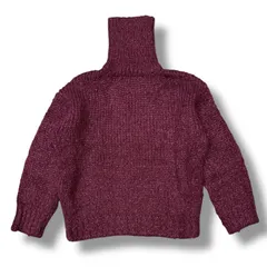 参考上代72600円 未使用品 stein MOHAIR WOOL LOOSE KNIT TURTLE NECK LS モヘヤウールルーズニットタートルネック セーター シュタイン ST.715 マロン M  92886A5のサムネイル