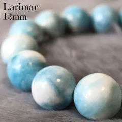 【癒し】 天然石 ラリマー ブレスレット