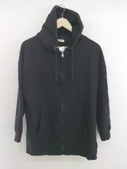 ◇ jouetie ジュエティ ワッペン 長袖 ジップアップパーカー ブラック レディース P  【中古】 【1209280001311】のサムネイル