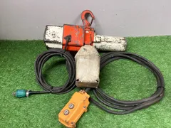 送料無料！【中古品】◇KITO　240kg電動チェーンブロック 型番　ED24ST　100ｖ　標準揚程約3m◇アクトツール富山店◇吊のサムネイル