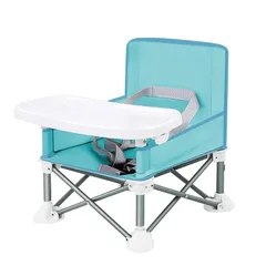 UBRAVOO ベビーチェア テーブルチェア 子供 赤ちゃん 収納袋付き 折り畳み 軽量 滑り止め 丈夫 安全ベルト 耐荷重15kg 折り畳み携帯ベビーシート キッズチェア ダイニングチェア お食事椅子