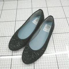 ◇ ⊂ Emma Francis　エマフランシス バレエ リボングリッターバレエシューズ サイズ23 ブラック系 レディース E  【1508200031057】