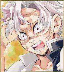 【中古】紙製品 不死川実弥 「鬼滅の刃 全集中展 刀鍛冶の里編・柱稽古編 作画スタッフ全集中複製ミニ色紙 A」