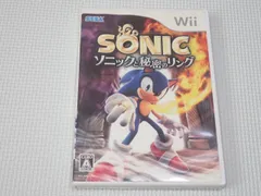 Wii★ソニックと秘密のリング★箱付・説明書付・ソフト付★動作確認済