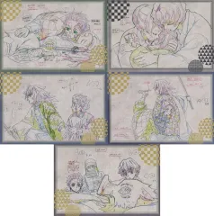 【中古】ポストカード(キャラクター) 集合 ポストカードセットA(5枚組) 「鬼滅の刃×ufotable DINING 第6期」 お楽しみくじ景品