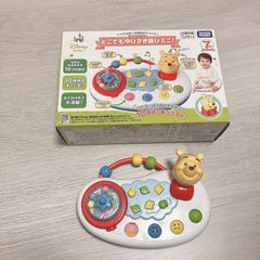 7ヵ月〜 Disneyくまのプーさん　どこでもやゆびさき遊びまミニ　おもちゃ