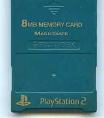 【中古】PS2ハード PlayStation2 専用メモリーキング2(8MB) グリーン
