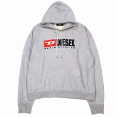 y2k archive DIESEL レザーパッチ ダメージ加工 パーカー 赤 y2k