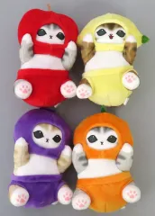 【中古】ぬいぐるみ 全4種セット お野菜マルシェ(フルーツ)ぬいぐるみ 「mofusand」