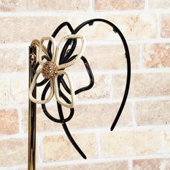 レア✨アレクサンドルドゥパリ カチューシャ 花 ラフィア