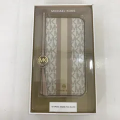 MICHAEL KORS マイケルコース その他ファッション小物 MKSTTCVNLFLIP2267 iPhone 14 Pro MAX iPhoneケース 手帳型
