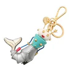 プラダ キーホルダー ロボット マーメイド バッグチャーム サフィアーノ メタル レジン 1TR033 PRADA