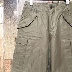 《日本製》オーディナリーフィッツ ORDINARY FITS 緑☆カーゴパンツ M 無地柄 M-65 ミリタリー サバゲー 人気カラー アースカラー カーキ h