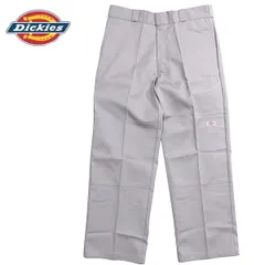 新品 Dickies ディッキーズ LOOSE FIT DOUBLE KNEE WORK PANTS ルーズフィット ダブルニー ワークパンツ シルバー 85283SV
