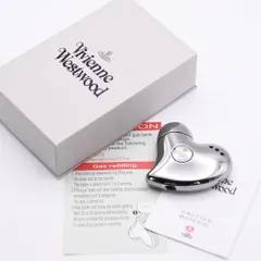 超美品 動作確認済み Vivienne Westwood ヴィヴィアンウエストウッド ガスライター ハート 喫煙具 ライター ガンメタ クローム シルバー系