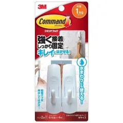 最終処分価格★訳あり 15個セット 3M スリーエム コマンドフック 水まわりにも使えるタイプ Mサイズ 2ｺ CMM ×15個セット【北海道/沖縄/離島発送不可】のサムネイル