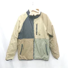 ◇ ⊇ POWER TO THE PEOPLE パワートゥーザピープル リバーシブル 長袖 ボアブルゾン サイズL カーキ系 メンズ E  【1411280046029】のサムネイル