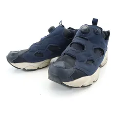Reebok リーボック インスタポンプフューリーOG スニーカー 25 ネイビー V65752 レディース 古着