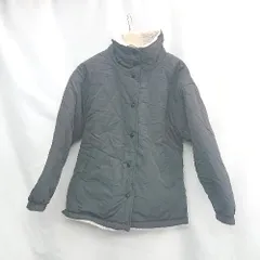 ◇ ⊇ moment+ モーメントプラス リバーシブル ボア 長袖 ジャンパー サイズM ブラック レディース E  【1502180074561】