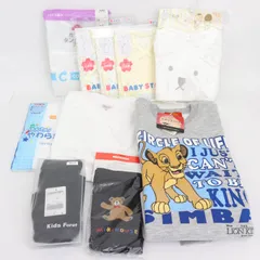 ミキハウス/グンゼ/トップバリュー他 肌着・タイツ・スタイ・トップス 10点セット 未使用 まとめて 大量 キッズ ベビー 女の子用