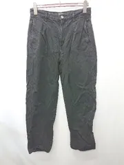 ◇ Θ UNIQLO ユニクロ タック デニム パンツ ジーンズ サイズ27 ブラック レディース E  【1506180015784】