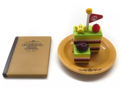 【中古】トレーディングフィギュア ゴールポール・ケーキ 「スーパーマリオ USJ キノピオ・カフェ ミニチュアフィギュアコレクション」 ユニバーサル・スタジオ・ジャパン限定