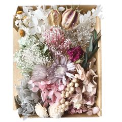花材たっぷり詰め合わせBOX（シャビーシック）