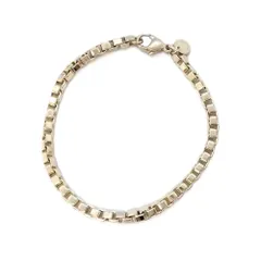 ティファニー Tiffany&Co. ベネチアンチェーン ブレスレット SV925 16.1g シルバー【中古】