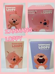 ZANMANG LOPPY ランダムフィギュアVer.1.2.3/モニターフィギュア　4個セット　ジャンマンルピー