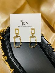 【K‘s store 2021】ピアス925  ゴールド　ジルコニア　No.94