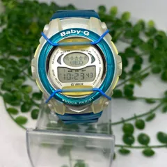 BGM-220　CASIO カシオ　baby-G　レディース　デジタル　ブルー　腕時計