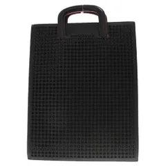 CHRISTIAN LOUBOUTIN (クリスチャンルブタン) TRICTRAC 1165084 トリックトラック ラージ2WAYバッグ ブラックのサムネイル
