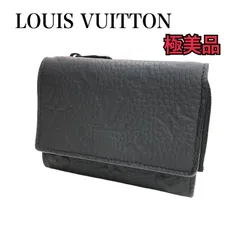 ●【極美品】LOUISVUITTON ルイヴィトン モノグラム ポルトフォイユ・パイロット 三つ折り コンパクト財布 黒 M82556 RFIDのサムネイル