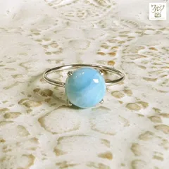 【Sold】【11号】ラリマー リング【シルバー925】