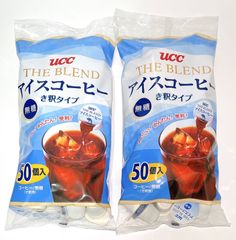 UCC ブレンド アイスコーヒー 無糖 き釈タイプ 50個入り × 2袋 上島珈琲 コストコ uccコーヒー