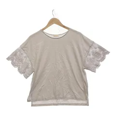 earth music&ecology アースミュージックアンドエコロジー 半袖Tシャツ　 レディース FREE グレー 20240520-0034