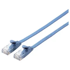 【新品・2営業日で発送】ELECOM エレコム エレコム LD-GF2／BU1 カテゴリー6対応LANケーブル(フラット) 1.0m ブルー(LD-GF2／BU1)
