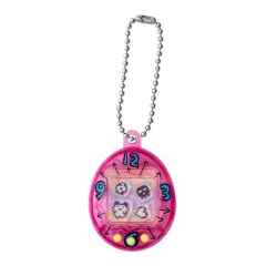 【中古】キーホルダー たまごっちクリアピンク(まめっち) 「たまごっち シャカシャカチャームコレクション」